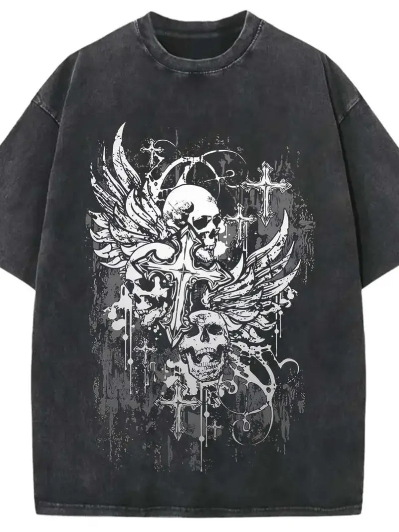 Men's Printed Short Sleeved Shirt