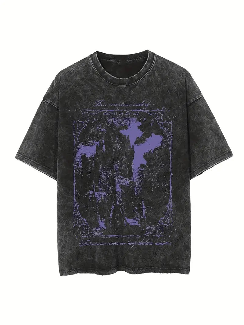 Men's Printed Short Sleeved Shirt