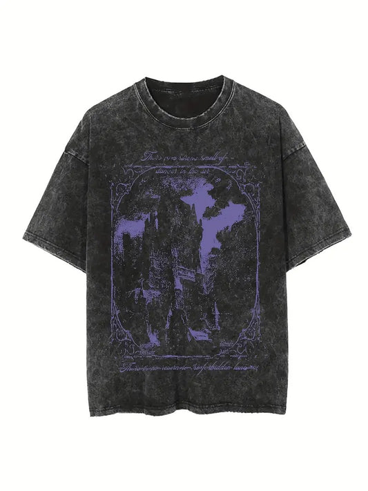 Men's Printed Short Sleeved Shirt