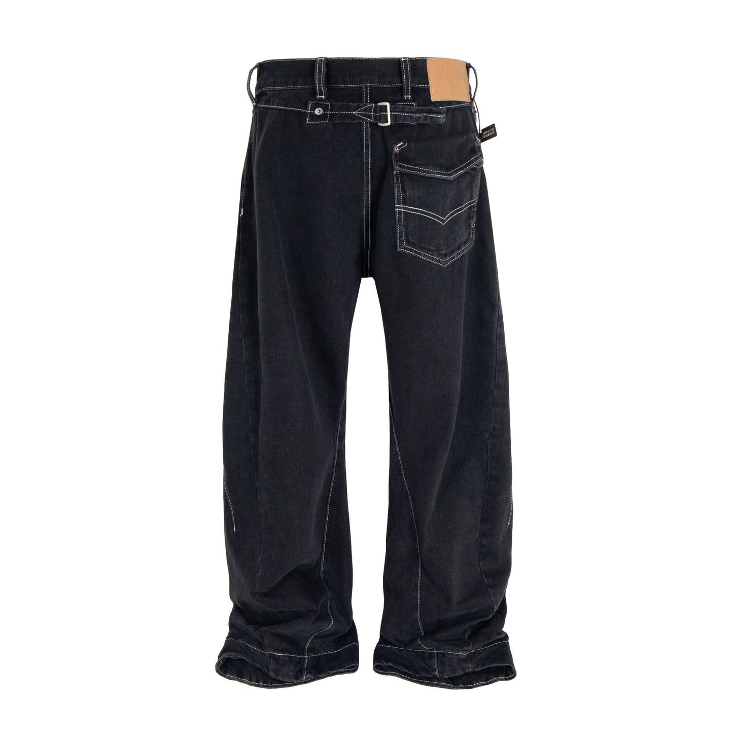Hip hop street jeans wide leg pants