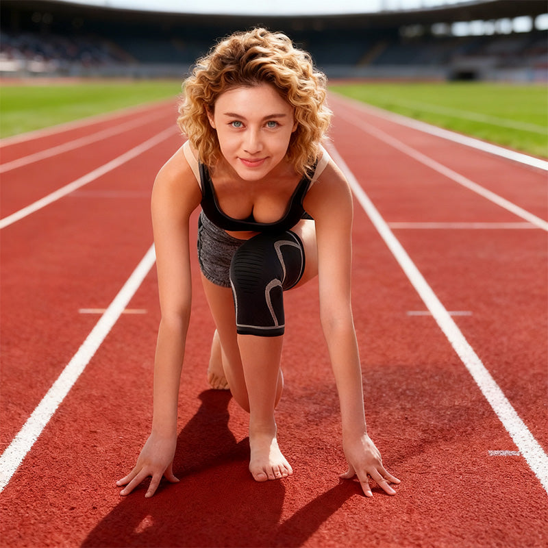 2PCS Men/Women Knee Brace - Compression Sleeves for Workouts & All Sports