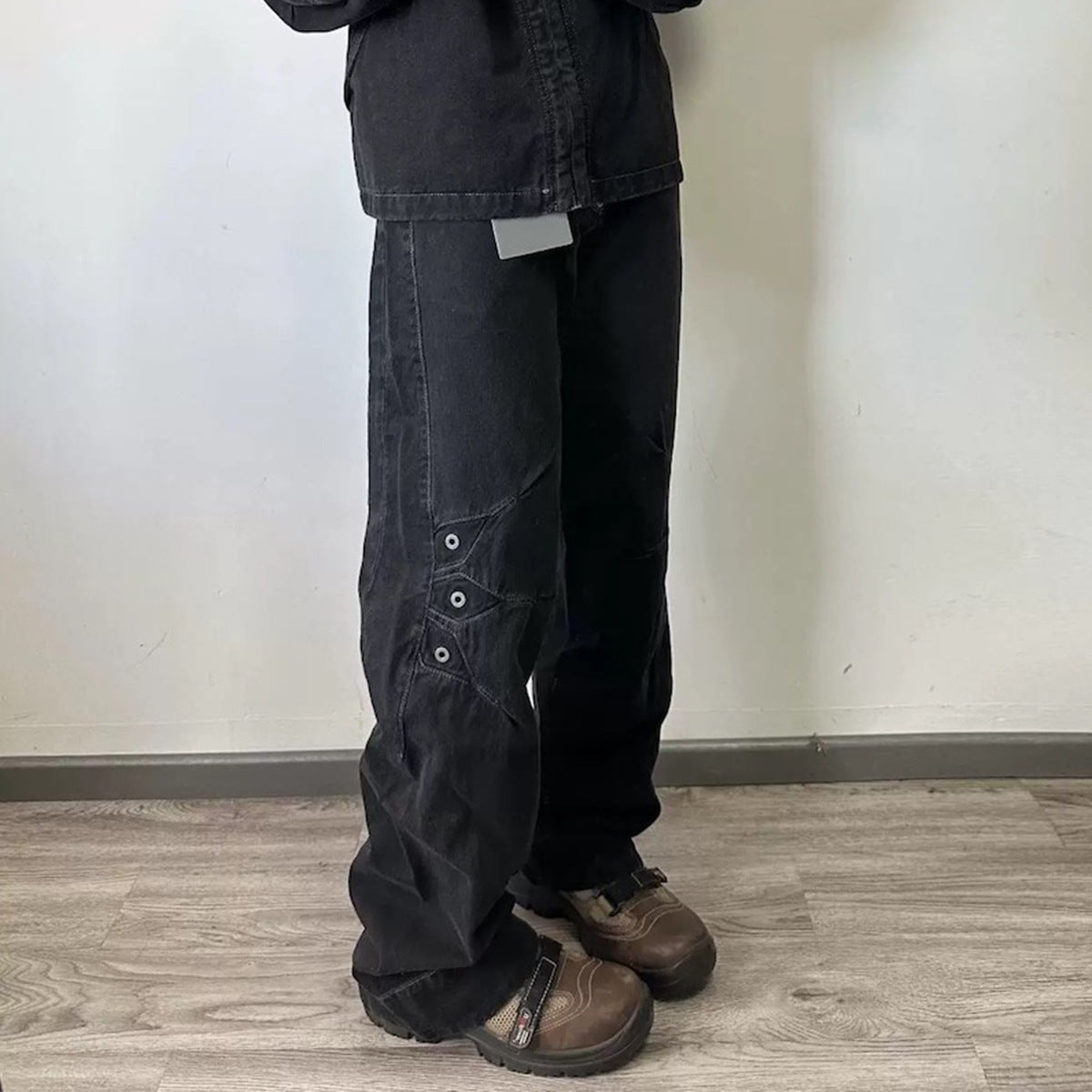 Hip hop street jeans wide leg pants