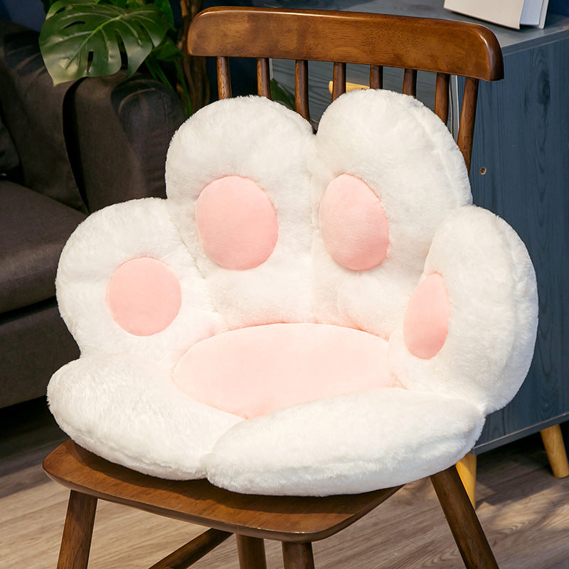 Cartoon Bear Paw Half-Enclosed Cushion Lazy Sofa Office Chair Seat Student Pad Cat Claw Seat Pad