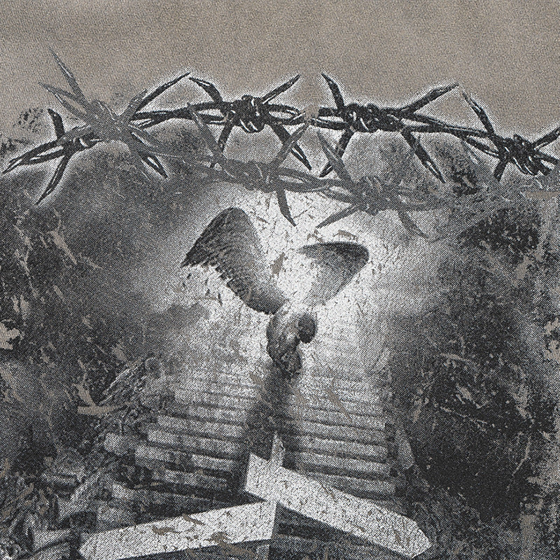 Dark Angel Print Short Sleeve